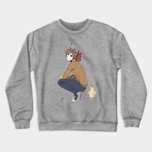 Chicken Squat Crewneck Sweatshirt